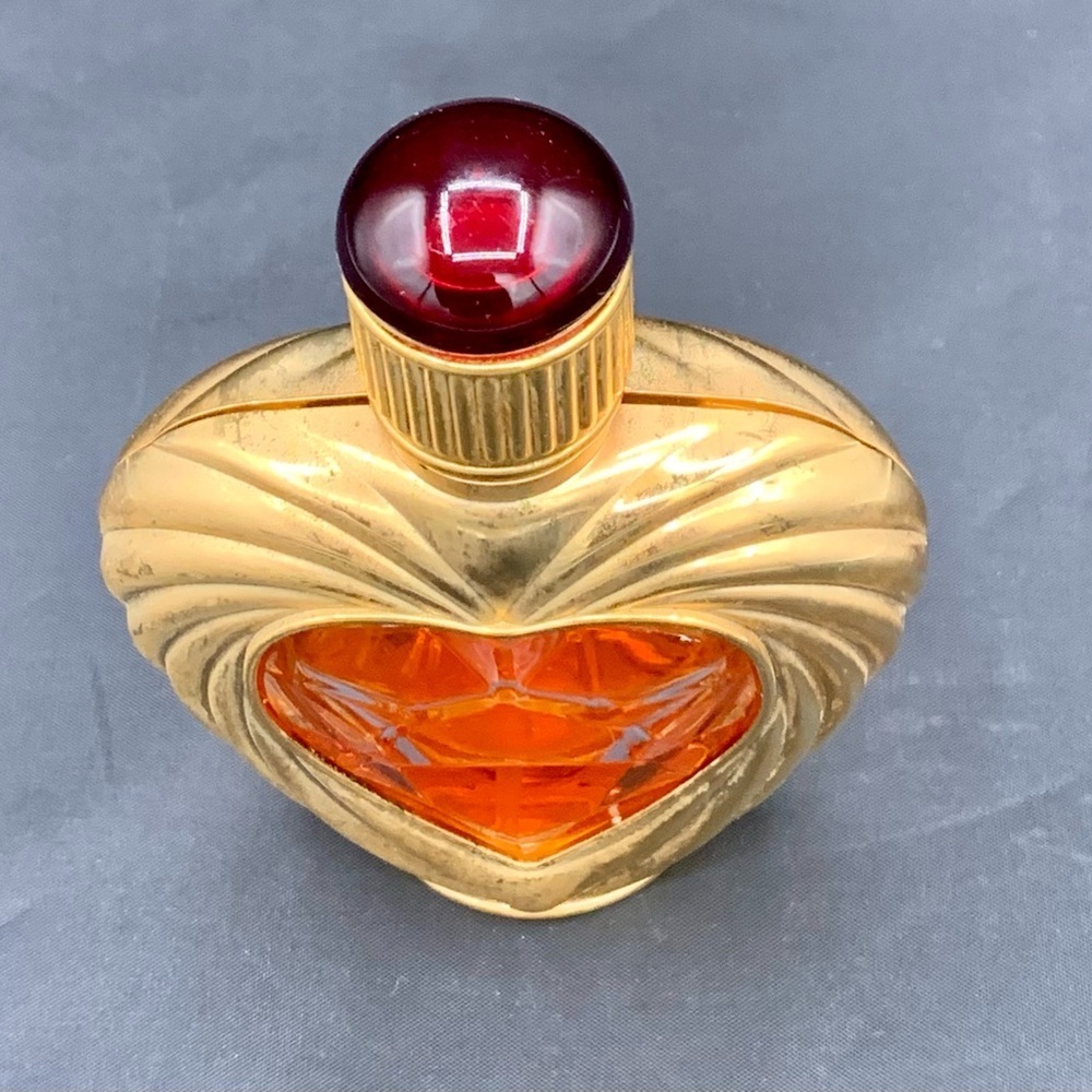 Vintage Victorian Secret Rapture Cologne Perfume Original Hert Bottle 1,7 Oz - Picture 4 of 12